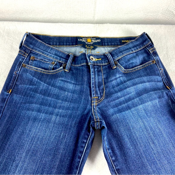 Lucky Brand Womens Jeans Size 2 Sweet N Low Inseam 27" Rise 8" - Picture 3 of 14